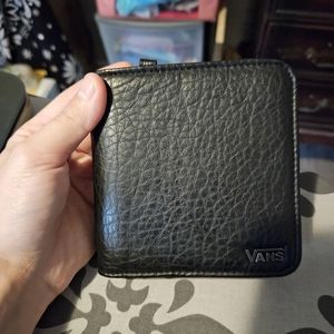 Vans leather wallet